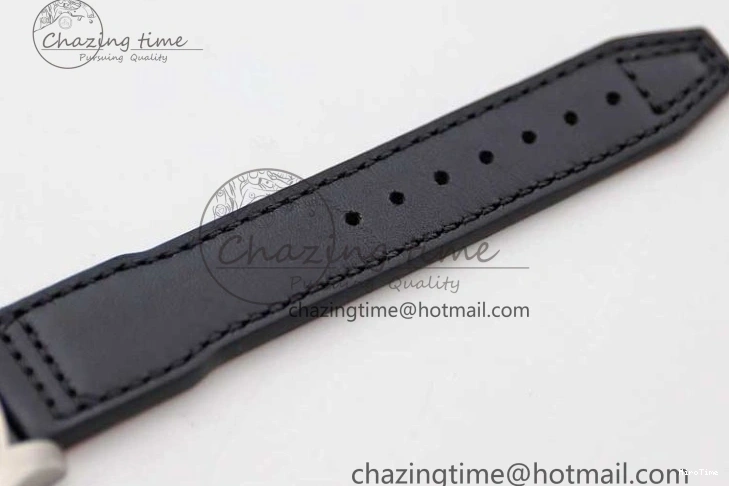 MIROTIME 0506 Vibrant Mark XVIII IW327001 SS M+F 1:1 Best Edition Black Dial on Black Leather Strap A 7055